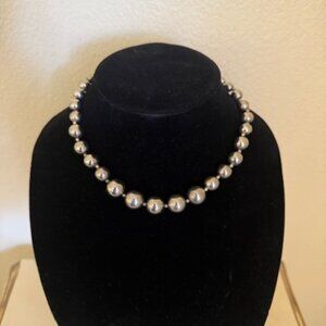 Vintage Carol Dauplaise Necklace Silver Tone
